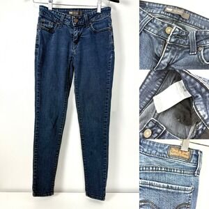 Levi's 535 Legging Jean Size 3M Skinny Jegging Stretch Heavy‎ Stitching Cute